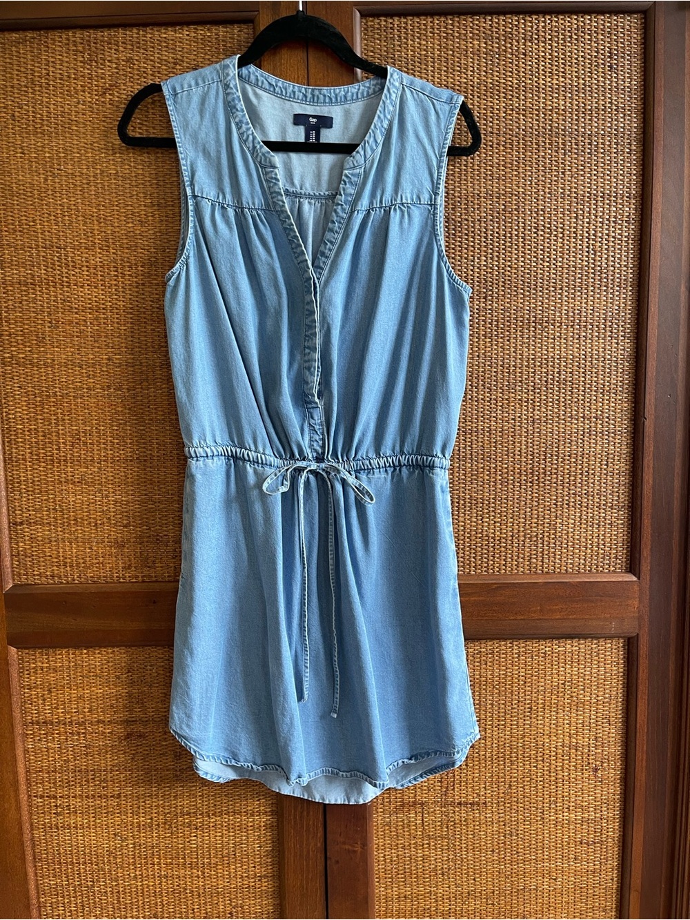 GAP Light Blue Denim Shirt Dress